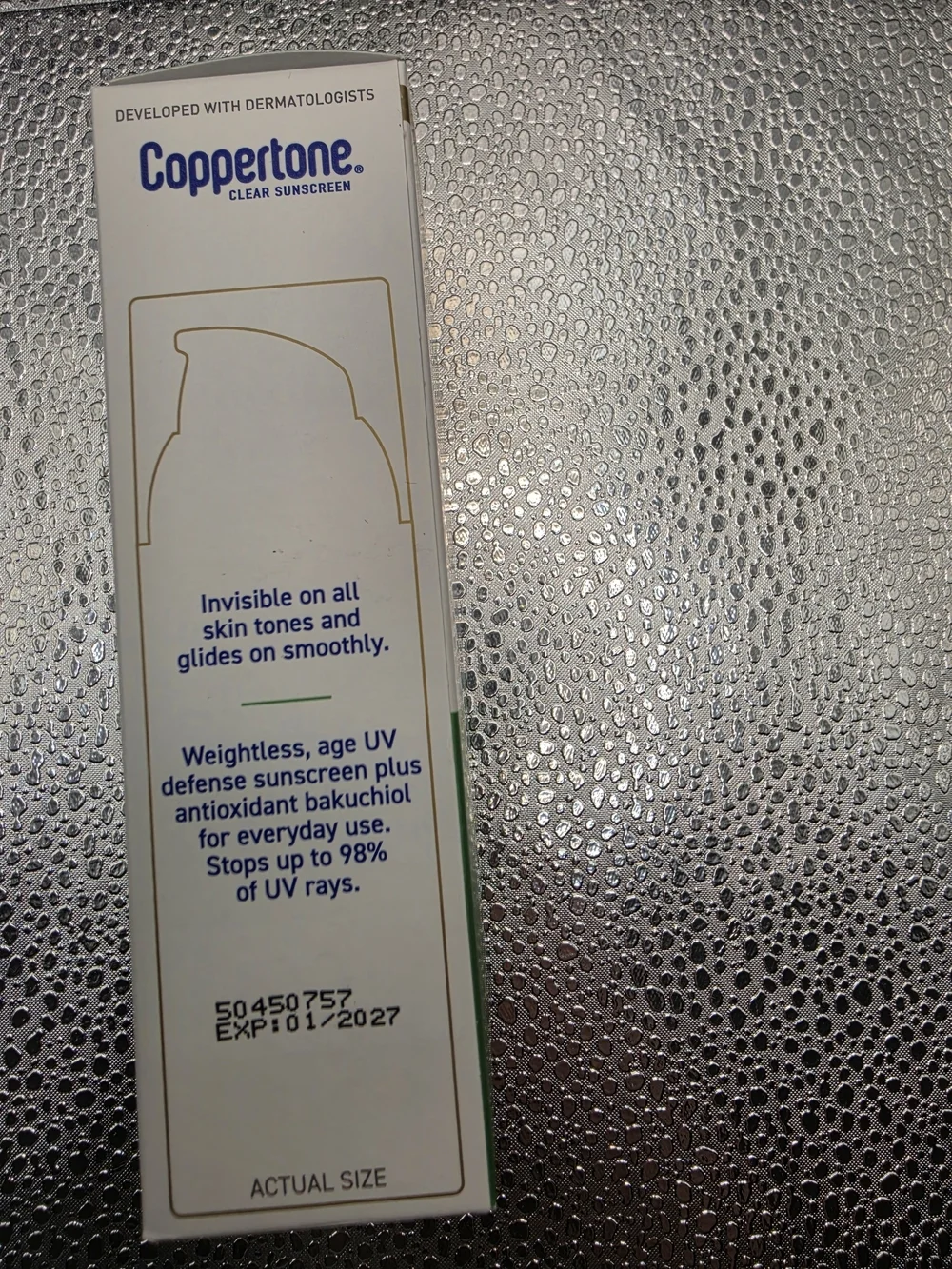 Coppertone Every Tone Invisible Finish Face SPF 60+ - Green